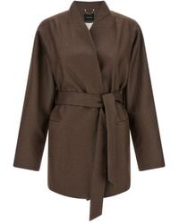 Kiton - Linen Blend Blazer - Lyst
