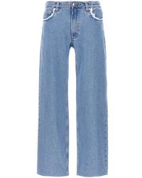 A.P.C. - 'relaxed Raw Edge' Jeans - Lyst