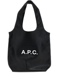 A.P.C. - 'Ninon' Small Shopping Bag - Lyst