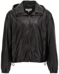 Loewe - Logo Hooded Jacket - Lyst