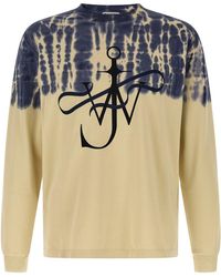 JW Anderson - 'ribbon Anchor' Tie-dye T-shirt - Lyst