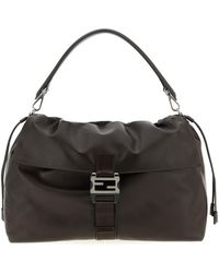 Fendi - ' Flux Maxi Messanger' Handbag - Lyst
