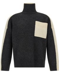 JW Anderson - 'two Tone' Sweater - Lyst