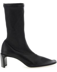 Jil Sander - Nappa Ankle Boots - Lyst
