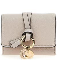 Chloé - Chloé Wallet With Leather Knot Detail - Lyst