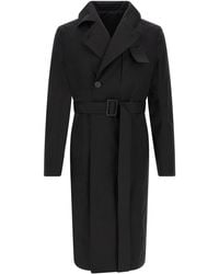 Rick Owens - Cotton Coat Clothing - Lyst