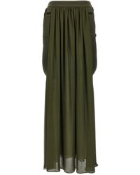 Max Mara - Silk Jedy Maxi Skirt - Lyst