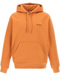 Carhartt - 'american Script' Hoodie - Lyst
