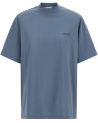 The Attico - Mock-neck T-shirt - Lyst