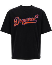 DSquared² - 'sponge Patch' T-shirt - Lyst