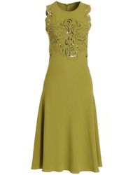 Ermanno Scervino - Embroidery Detail Dress - Lyst