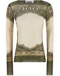 Jean Paul Gaultier - Polyamide Long Sleeve T-Shirt - Lyst