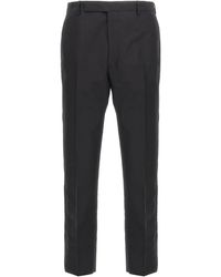Prada - Cotton Trousers Tec - Lyst