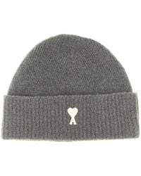 Ami Paris - Mütze "Ami De Cœur" - Lyst