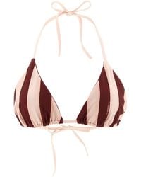 Fendi - 'pequin' Reversible Bikini Top - Lyst