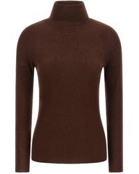 Fabiana Filippi - Ribbed Turtleneck Sweater - Lyst