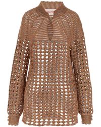 Valentino Garavani - Sweater 'Openwork Mouliné' - Lyst