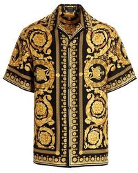 Versace - Printed Silk Shirt - Lyst