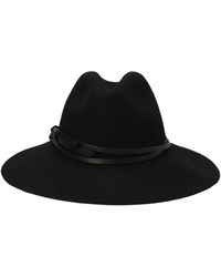 Golden Goose - Fedora Hat Hats Black - Lyst