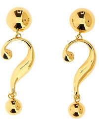 Moschino - 'question Mark' Earrings - Lyst