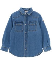 Moncler - Denim Shirt - Lyst