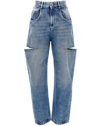 Maison Margiela - Cut-Out Jeans - Lyst