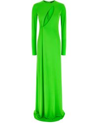 Tom Ford - 'Long Sleeve Slash Front Evening' Dress - Lyst