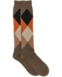 Ballantyne - Diamond-shaped Socks - Lyst