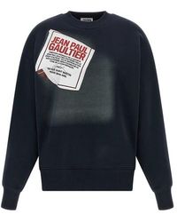 Jean Paul Gaultier - 'the Blue Gaultier Label' Sweatshirt - Lyst