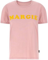 MM6 by Maison Margiela - Arc Print T-shirt - Lyst