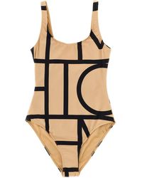 TOTEME - 'monogram' One-piece Swimsuit - Lyst