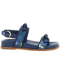 Alexandre Birman - A. Birman X Agua 'grosgrain Raffia Sport' Sandals - Lyst