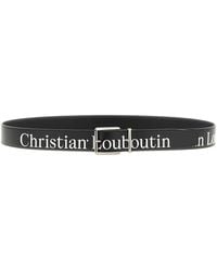 Christian Louboutin - 'the Maxi Belt' Belt - Lyst