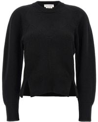 McQueen - Sweater 'Chevron Corset' - Lyst