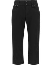 Isabel Marant - 'Berna' Capri Pants With Button Details - Lyst