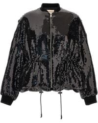 Alexandre Vauthier - Sequin Bomber Jacket - Lyst