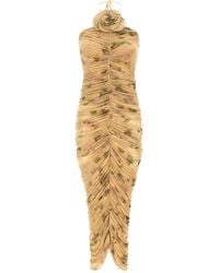 Magda Butrym - The 'Dress37' Gown With 3D Floral Embellishment - Lyst