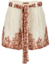 Twin Set - Embroidery Shorts - Lyst