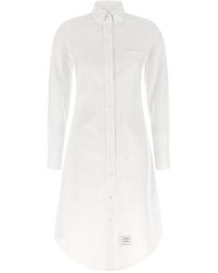 Thom Browne - 'oxford' Chermisier Dress - Lyst