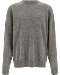 Extreme Cashmere - Crewneck Sweater With Signature Detail - Lyst