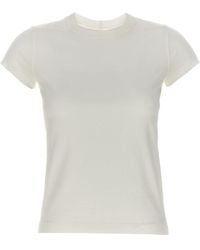 Rick Owens - T-Shirt "Cropped Level Tee" - Lyst