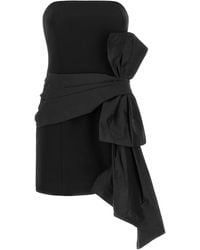 ROTATE BIRGER CHRISTENSEN - Rotate Birger Christensen 'Bustier Bow' Dress - Lyst