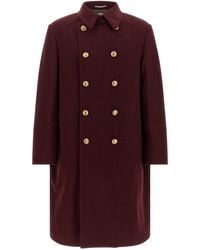 Brunello Cucinelli - Cashmere Double-breasted Coat - Lyst