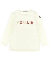 Moncler - T-Shirt 'Logo Print' - Lyst