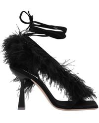 Sebastian Milano - 'feather Wrap' Sandals - Lyst