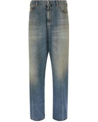 MM6 by Maison Margiela - Mm6 'Numeric Signature' Jeans - Lyst