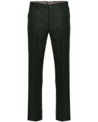 Etro - Jacquard Pants - Lyst