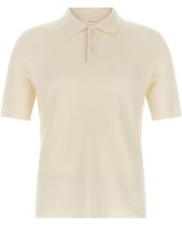 The Row - 'ravi' Polo Shirt - Lyst