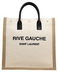Saint Laurent - 'rive Gauche North/south' Shopping Bag - Lyst