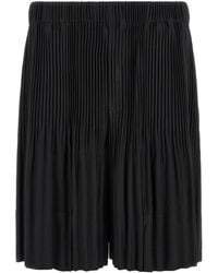 Homme Plissé Issey Miyake - 'monthly Colors: June' Bermuda Shorts - Lyst
